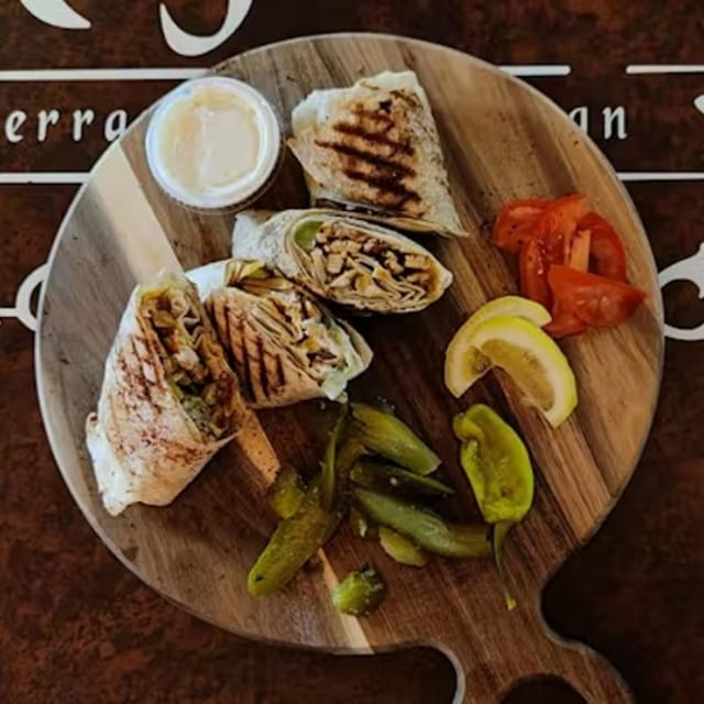 Chicken Shawarma Sandwich.
